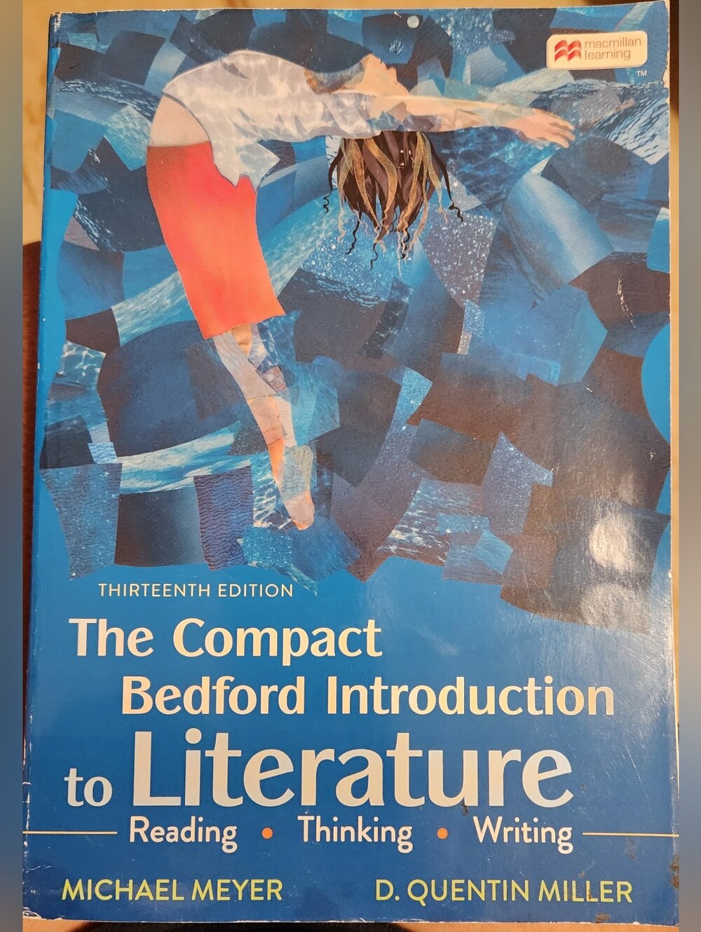 The Compact Bedford Introduction to Literature 13th Ed PB Meyer Miller ISBN